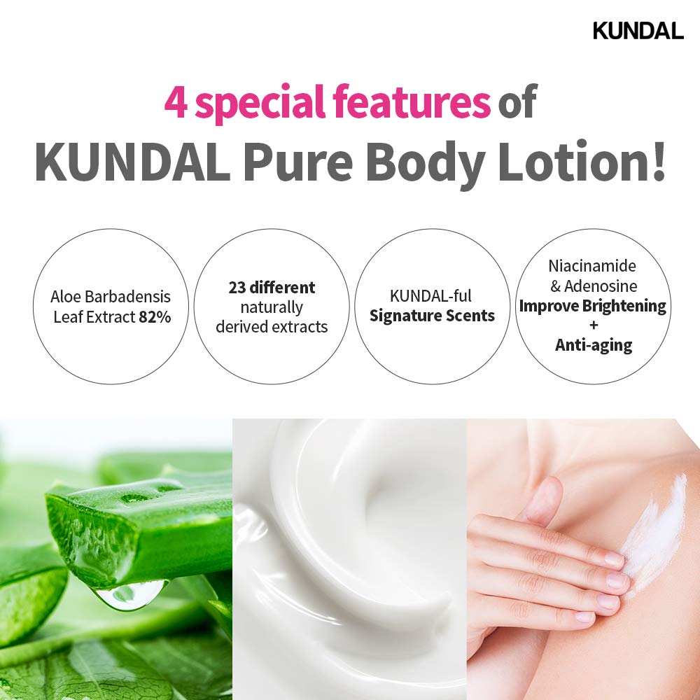Foto 7 pulgar | Loción Corporal Kundal Nature White Musk 500 Ml Con 82% De Aloe Vera - Venta Internacional.