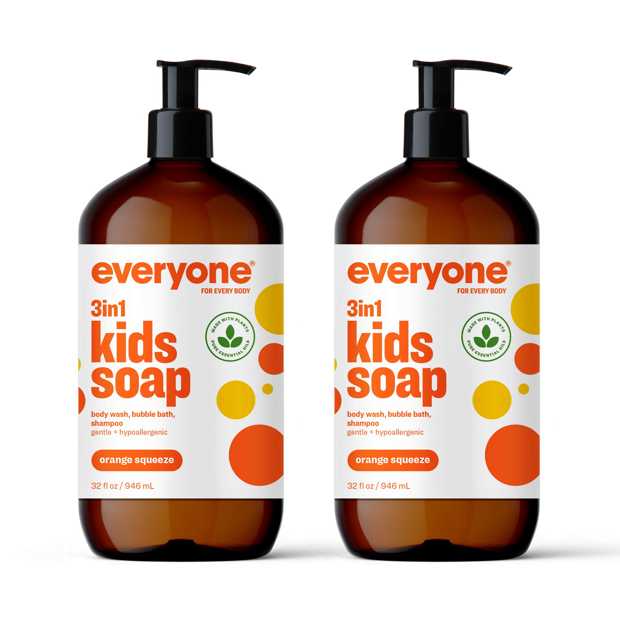 Jabón  Gel De Baño  Baño De Burbujas  Champú Everyone 3-in-1 Kids - Venta Internacional.