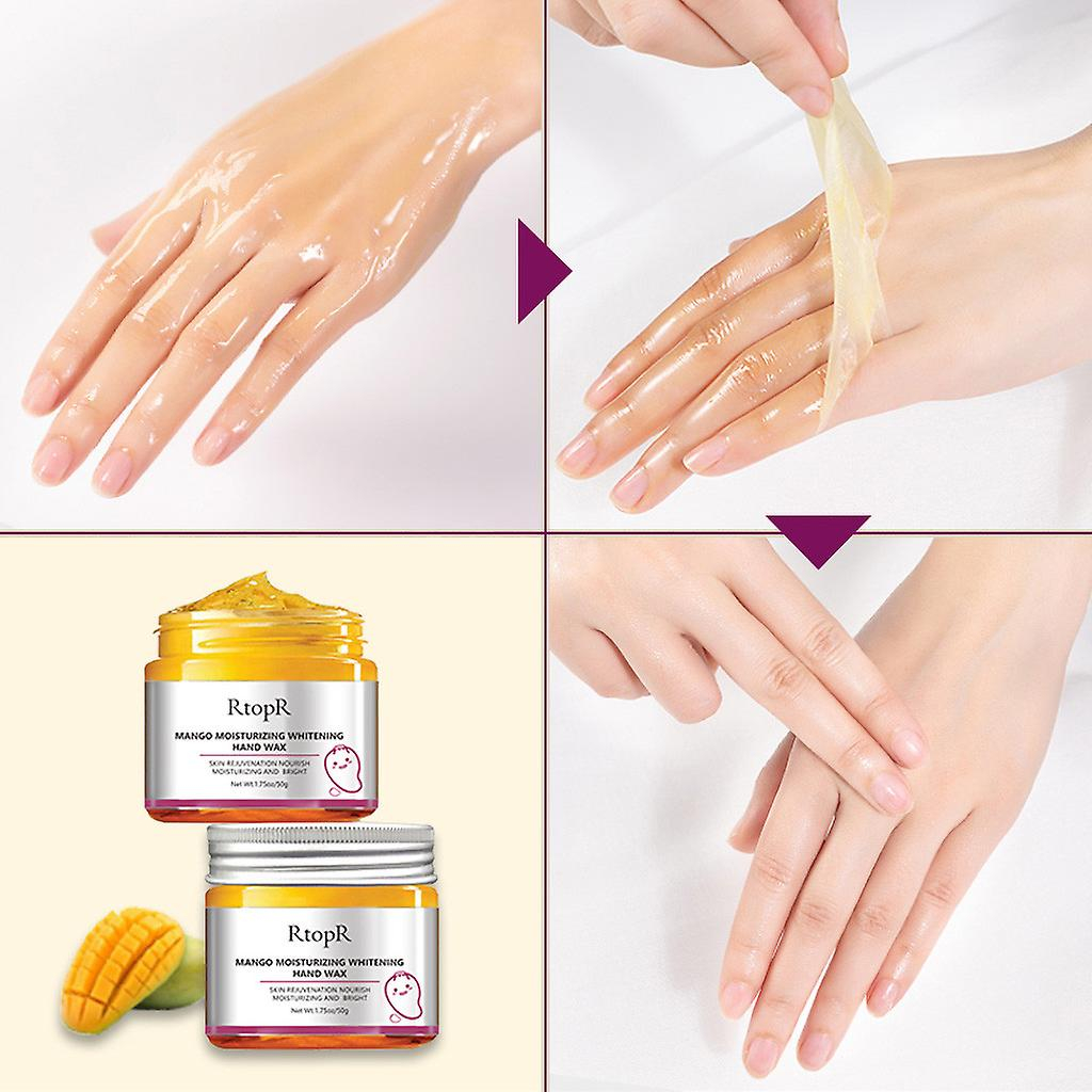 Foto 3 pulgar | Cera De Manos Huoguo Mango Hidratante Blanqueadora 50g - Venta Internacional.