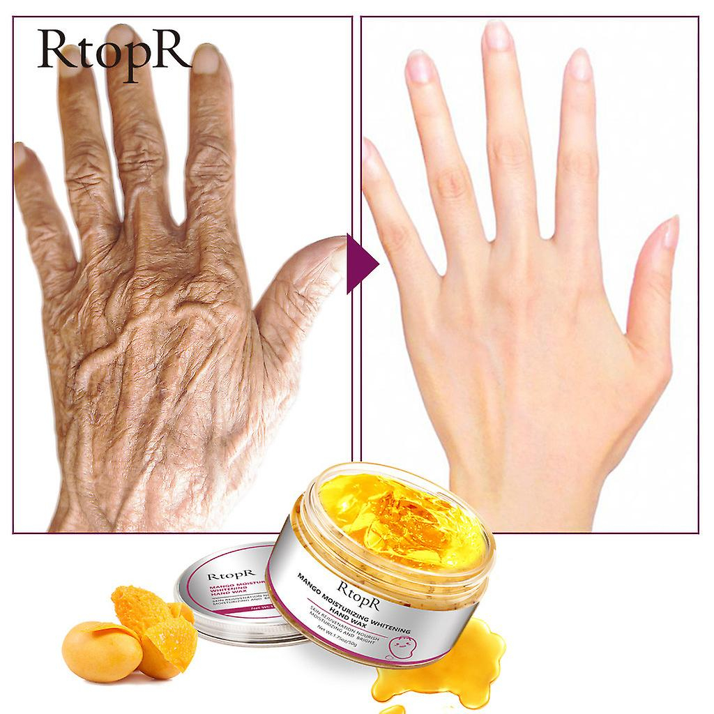 Foto 4 pulgar | Cera De Manos Huoguo Mango Hidratante Blanqueadora 50g - Venta Internacional.