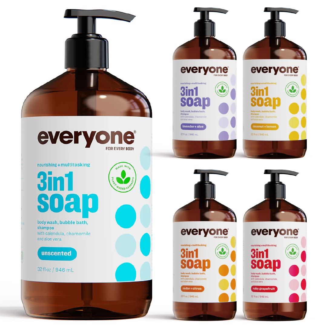 Foto 3 pulgar | Jabón  Gel De Baño  Champú  Baño De Burbujas  3 En 1  960 Ml  Para Todos - Venta Internacional.