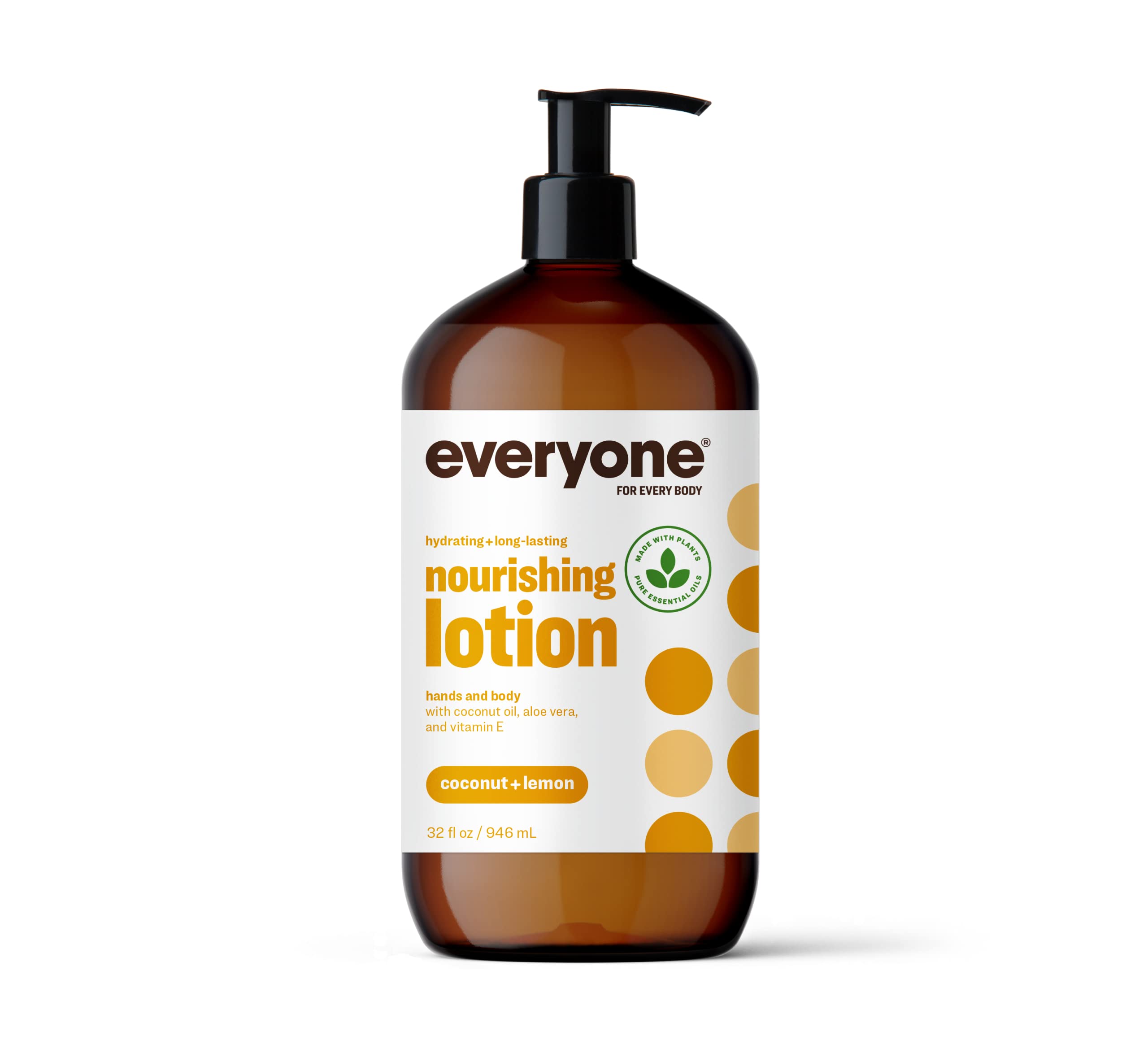 Loción Nutritiva Para Manos Y Cuerpo Para Todo El Mundo  960 Ml  Coco Y Limón - Venta Internacional.