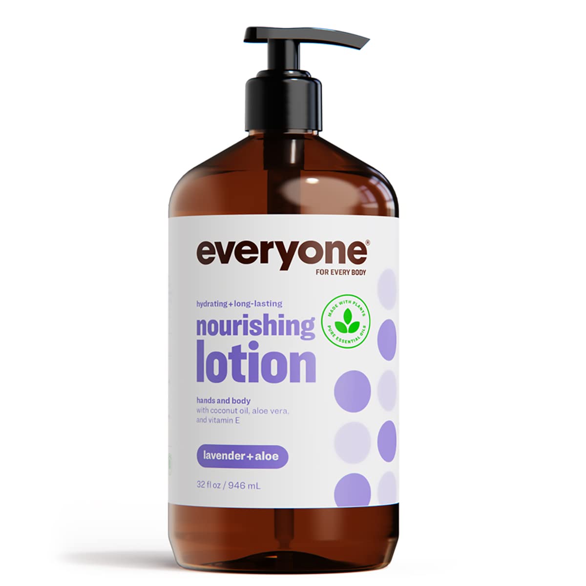 Loción Para Manos Y Cuerpo Para Todos  Nutritiva  960 Ml  Lavanda - Venta Internacional.