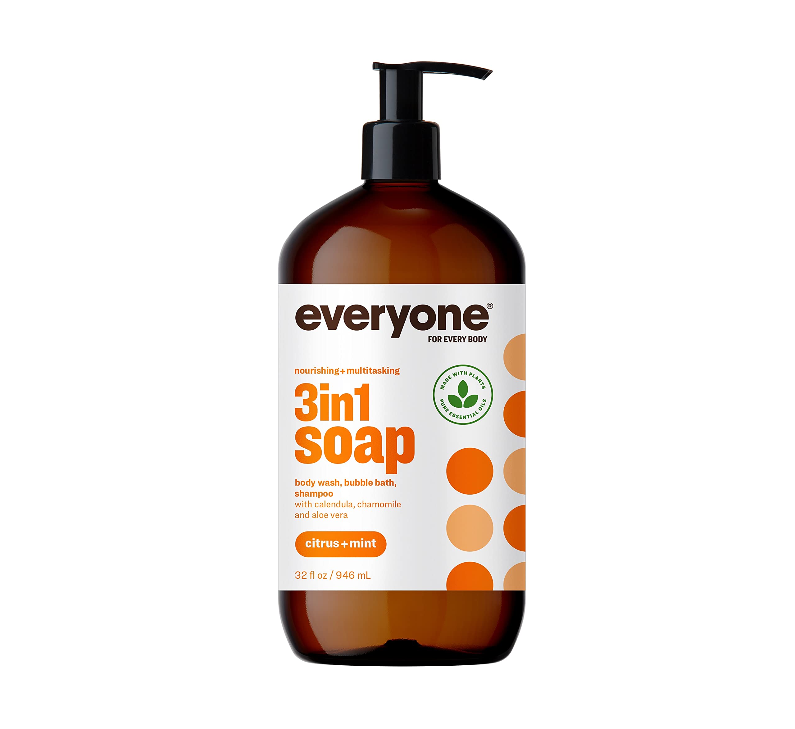 Jabón  Gel De Baño  Baño De Burbujas  Champú Everyone 3 En 1  960 Ml - Venta Internacional.