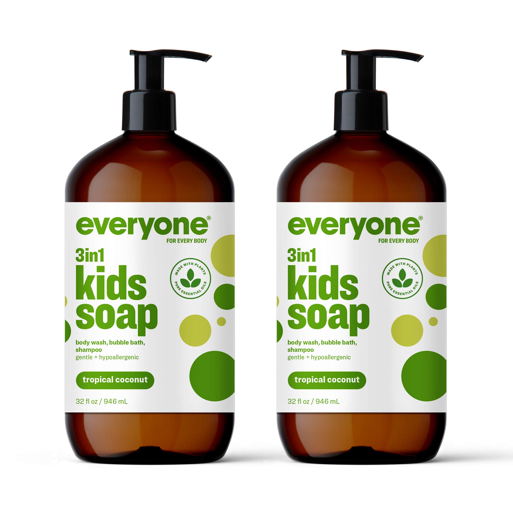 Jabón  Gel De Baño  Baño De Burbujas  Champú Everyone 3-in-1 Kids - Venta Internacional.