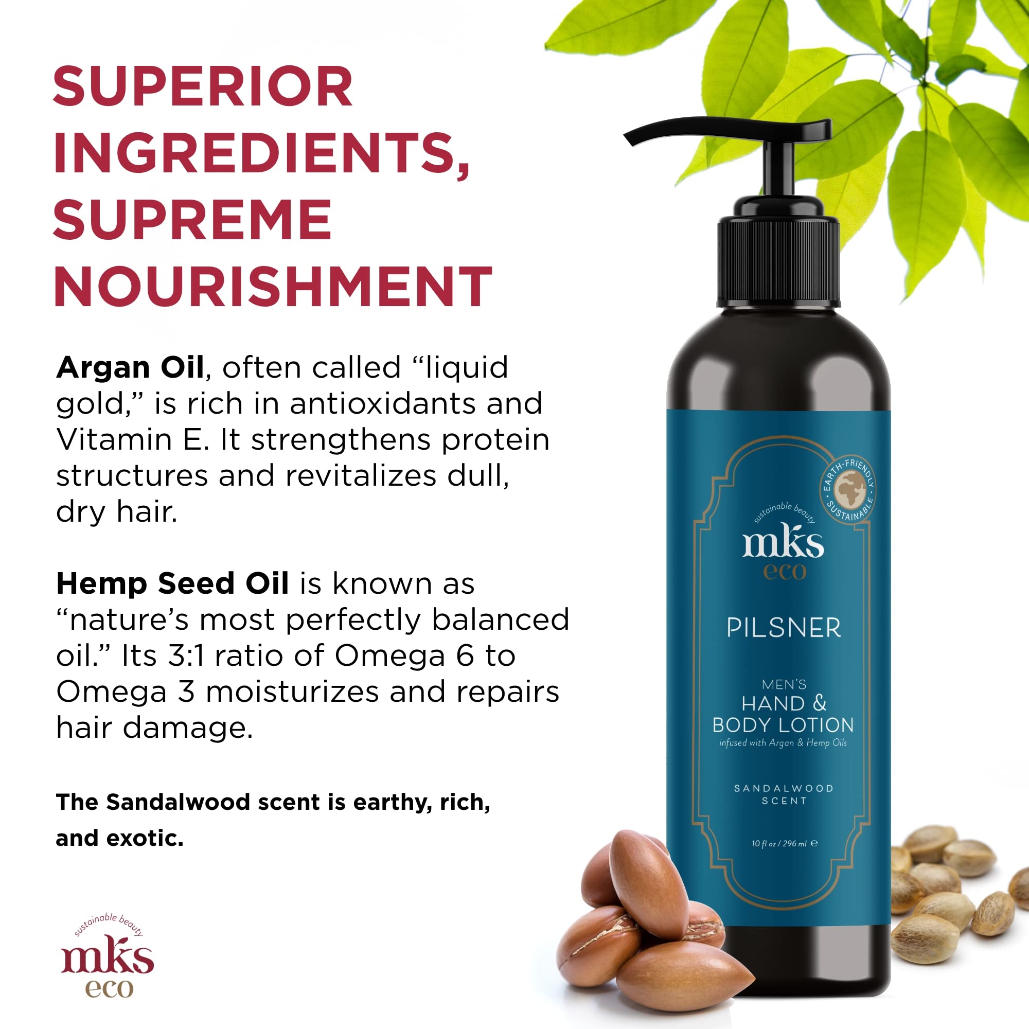 Foto 5 pulgar | Loción Para Manos Y Cuerpo Earthly Body Mks Eco Para Hombre  300 Ml - Venta Internacional.