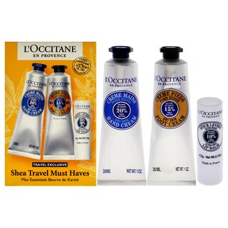 Foto 1 | Set De Cuidado De La Piel Loccitane Shea Butter Travel Must Haves 3 Piezas - Venta Internacional.