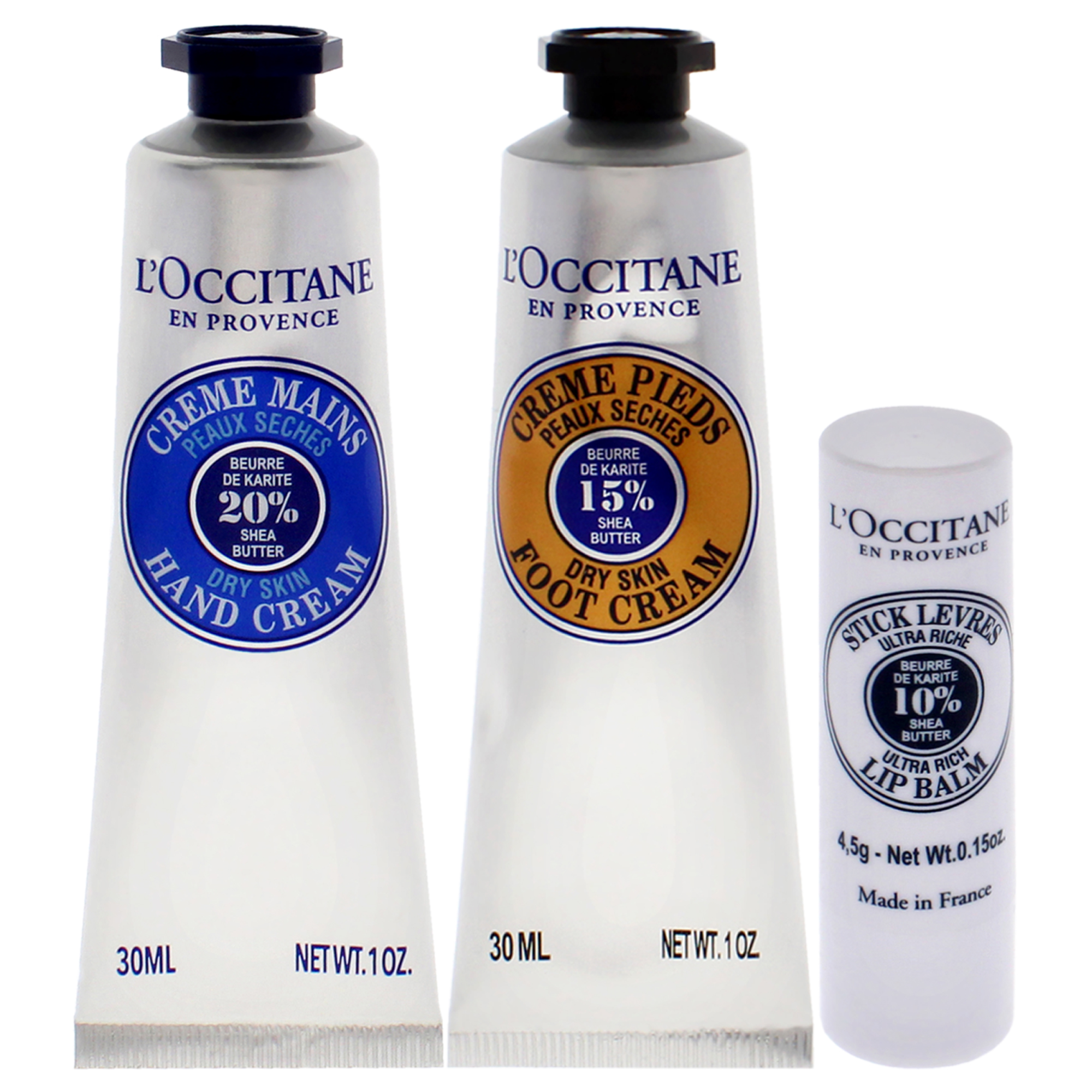 Foto 3 pulgar | Set De Cuidado De La Piel Loccitane Shea Butter Travel Must Haves  3 Piezas - Venta Internacional.