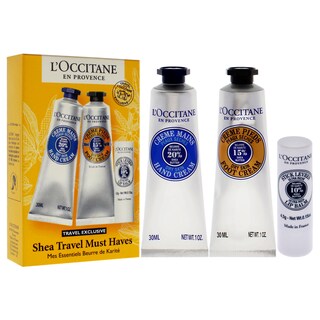 Foto 3 | Set De Cuidado De La Piel Loccitane Shea Butter Travel Must Haves 3 Piezas - Venta Internacional.