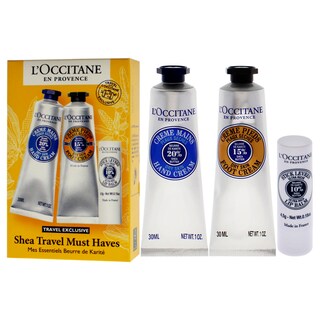Foto 4 | Set De Cuidado De La Piel Loccitane Shea Butter Travel Must Haves 3 Piezas - Venta Internacional.