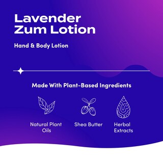 Foto 2 | Loción Para Manos Y Cuerpo Zum Indigo Wild Lavender Scent 180 Ml - Venta Internacional.