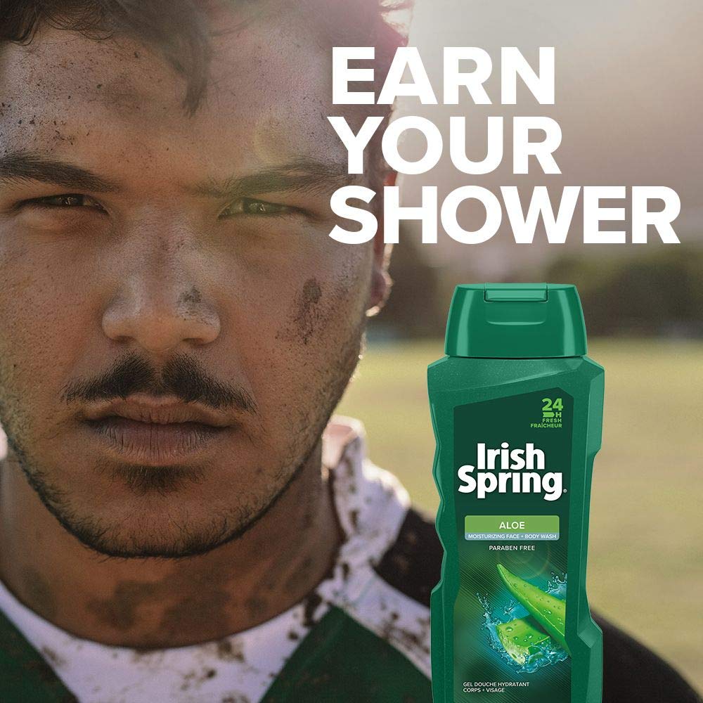 Foto 2 | Gel De Baño Colgate Irish Spring Original Para Hombre  532 Ml (paquete De 4) - Venta Internacional.