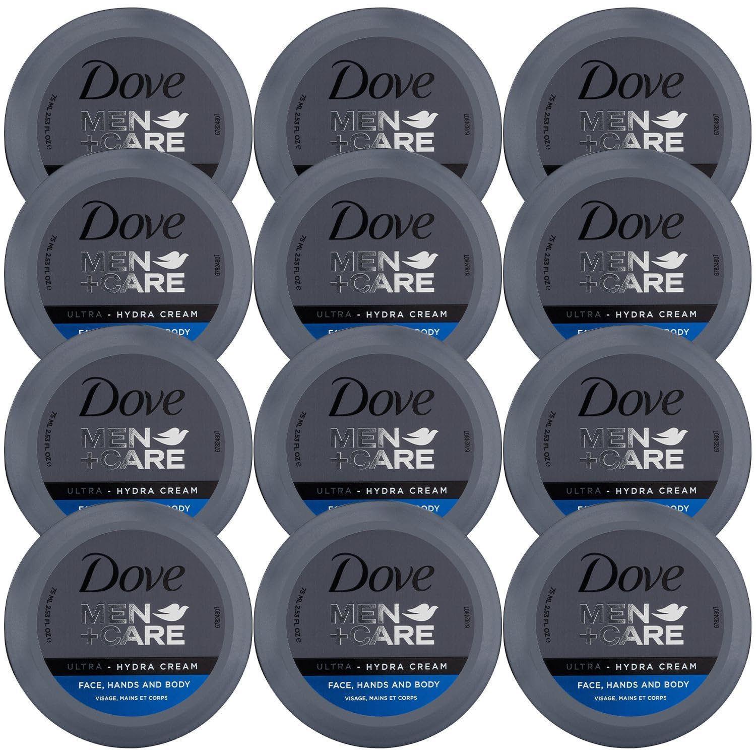 Foto 1 | Loción En Crema Dove Men+care Ultra Hydra 75 Ml (paquete De 12) - Venta Internacional.