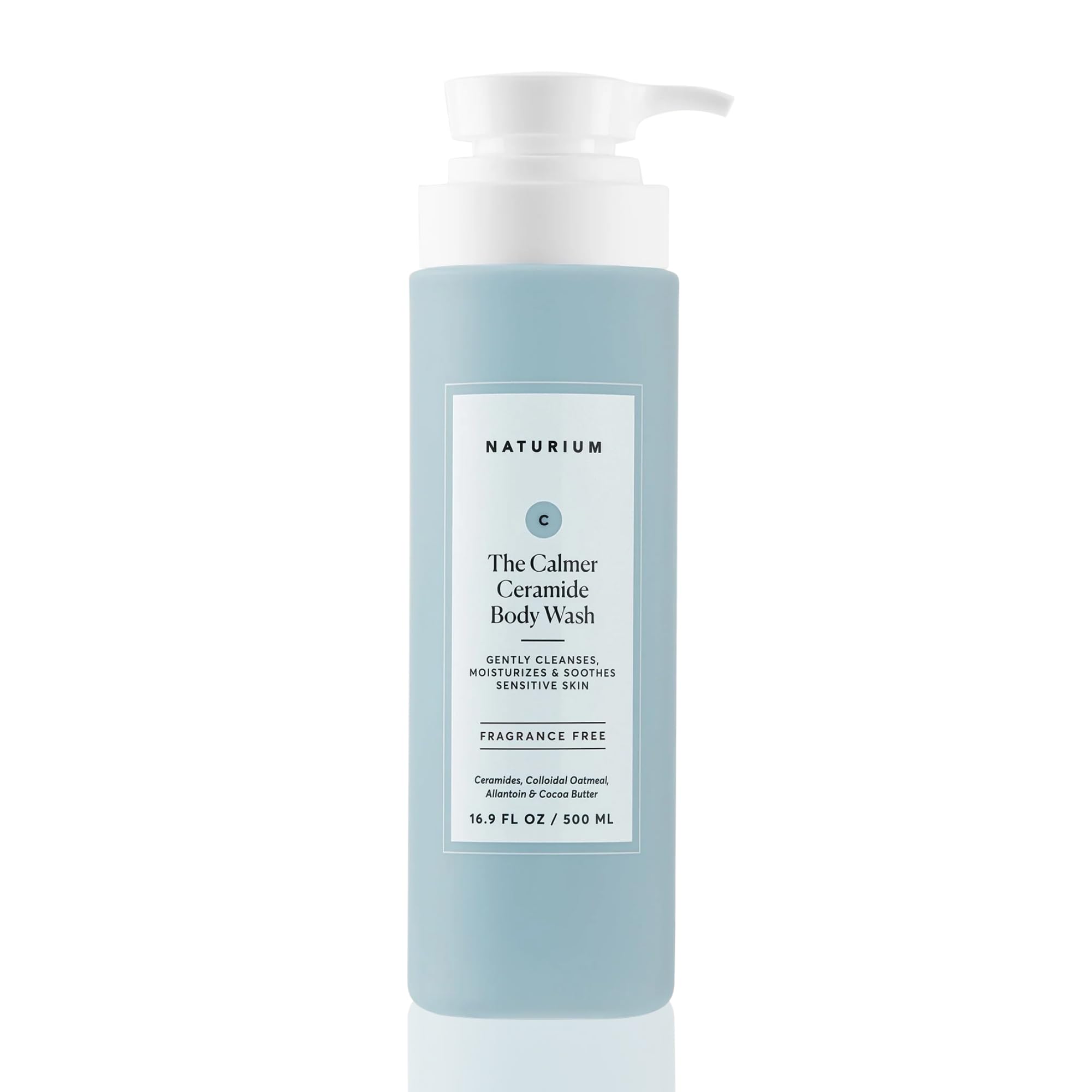 Foto 2 pulgar | Gel De Baño Naturium The Calmer Ceramide  500 Ml  Sin Fragancia - Venta Internacional.