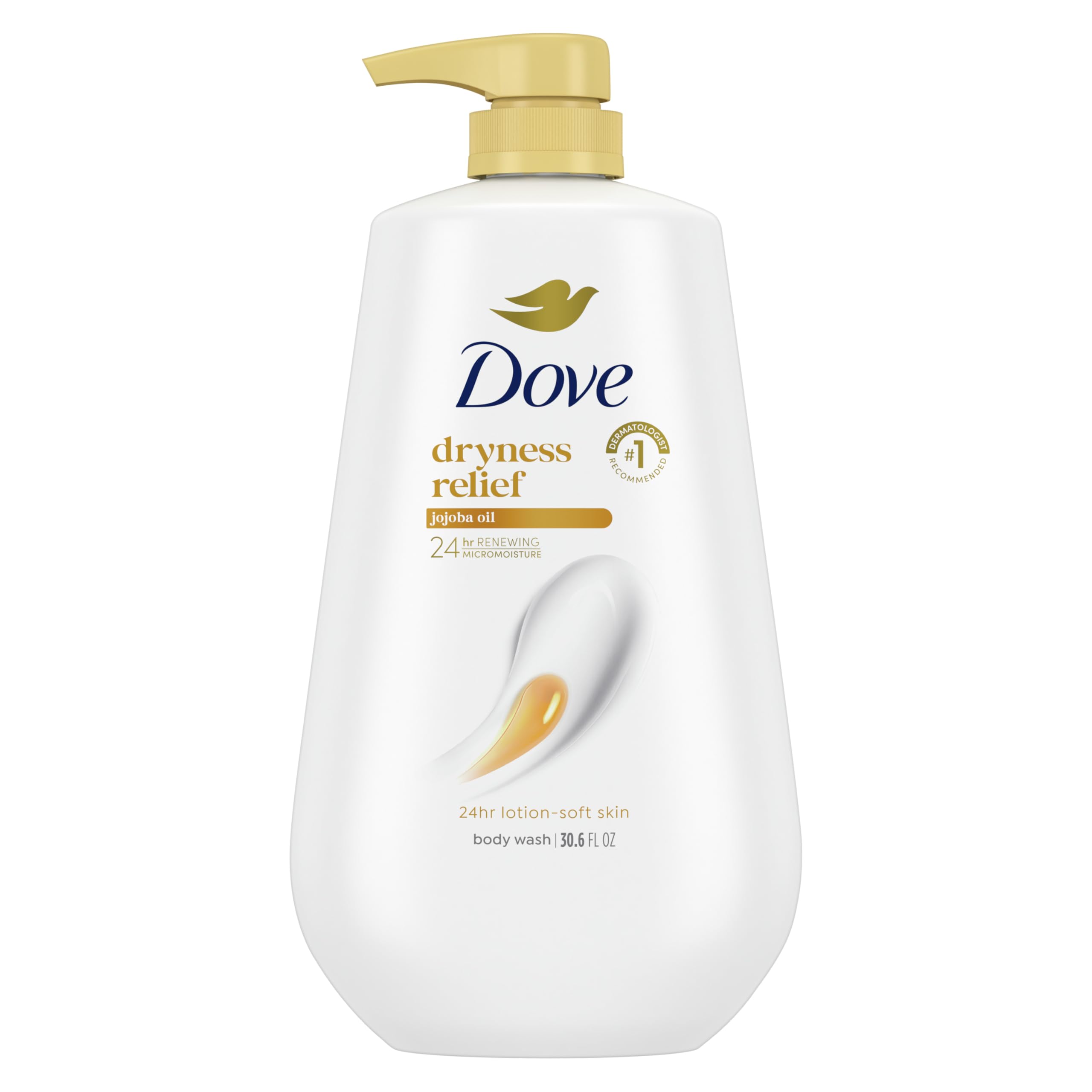 Gel De Baño Dove Dryness Relief Con Aceite De Jojoba  900 Ml - Venta Internacional.