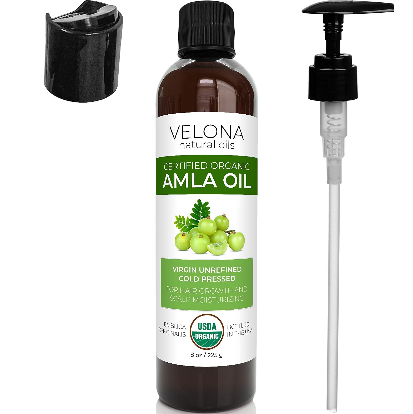 Foto 6 pulgar | Aceite Corporal Velona Amla  240 Ml  Certificado Orgánico Por El Usda - Venta Internacional.