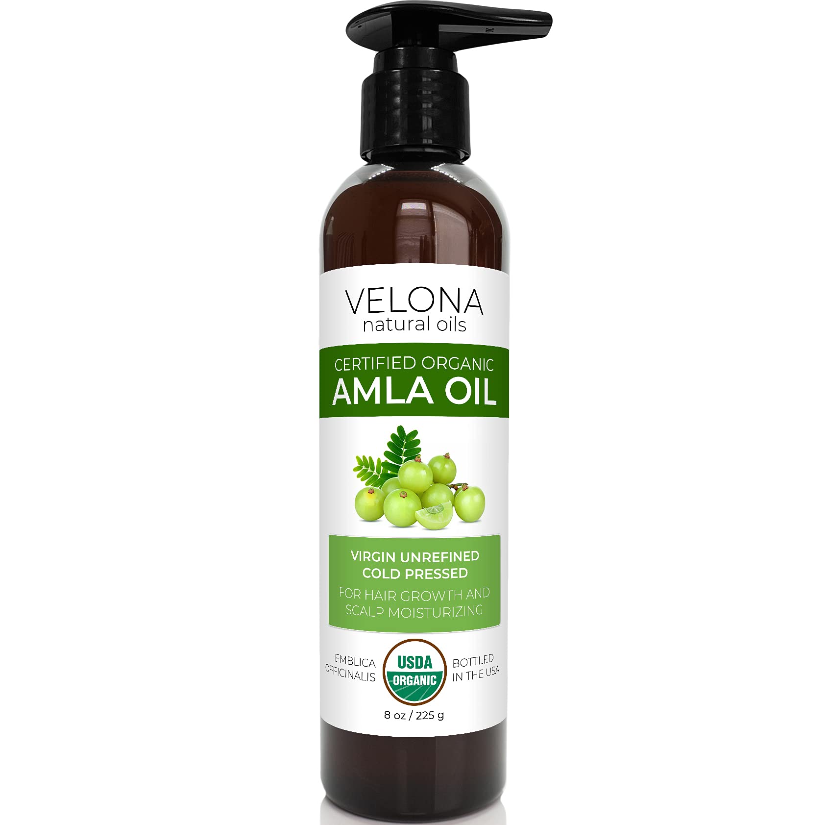 Foto 7 pulgar | Aceite Corporal Velona Amla  240 Ml  Certificado Orgánico Por El Usda - Venta Internacional.