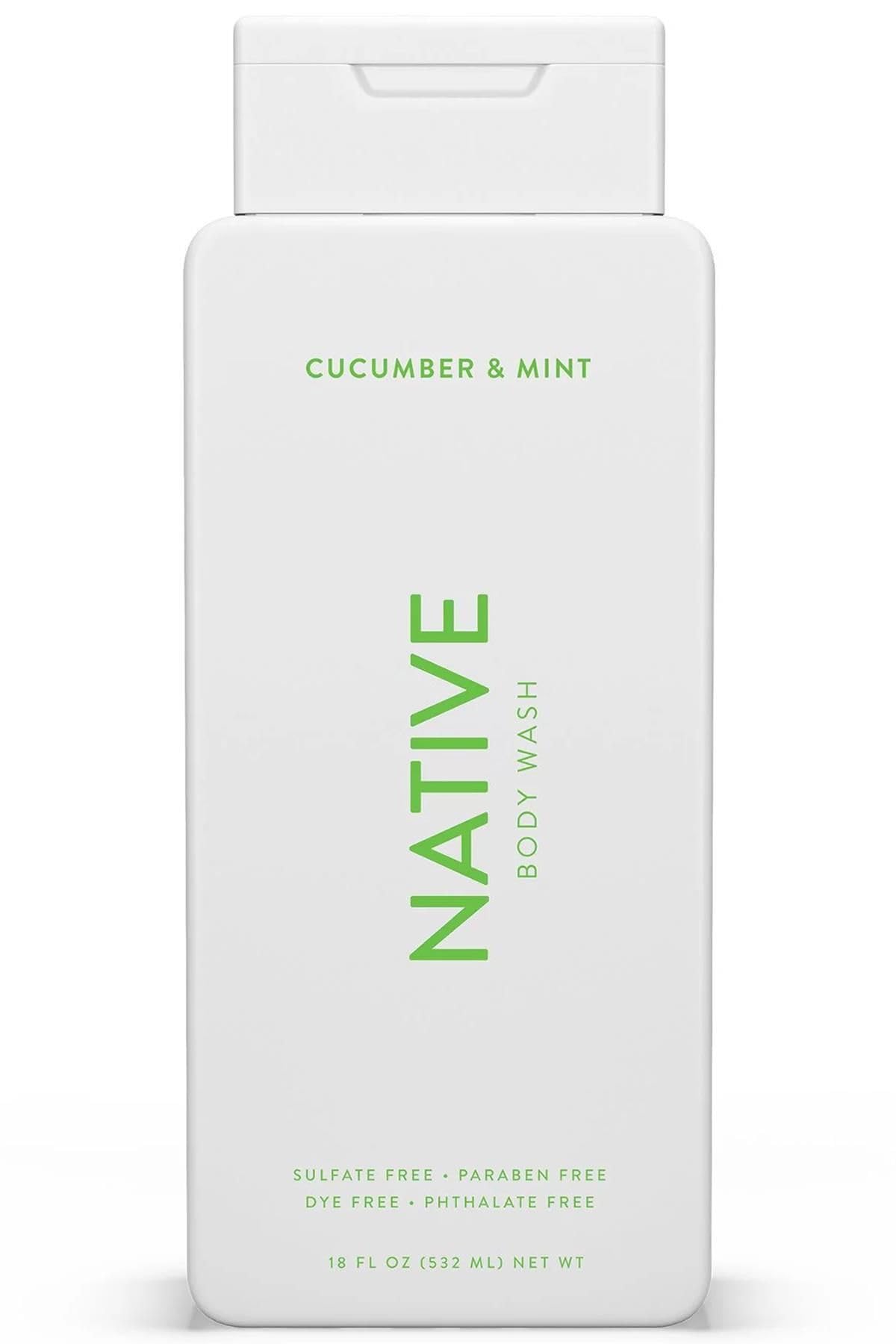 Foto 2 pulgar | Gel De Baño Nativo De Pepino Y Menta  532 Ml  Paquete De 2 - Venta Internacional.
