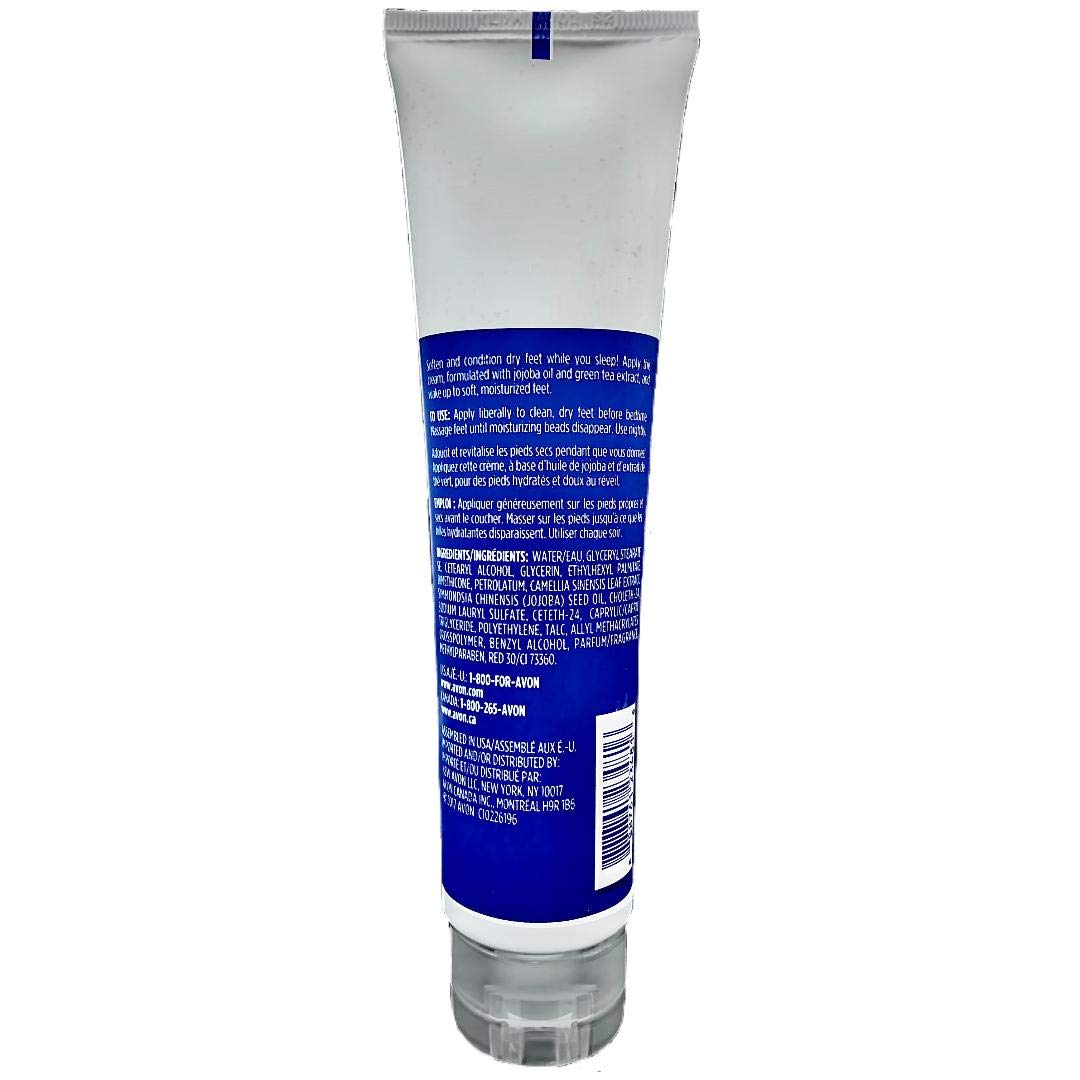 Foto 4 pulgar | Crema Para Pies Avon Foot Works Overnight Renewing, Paquete De 3 - Venta Internacional.