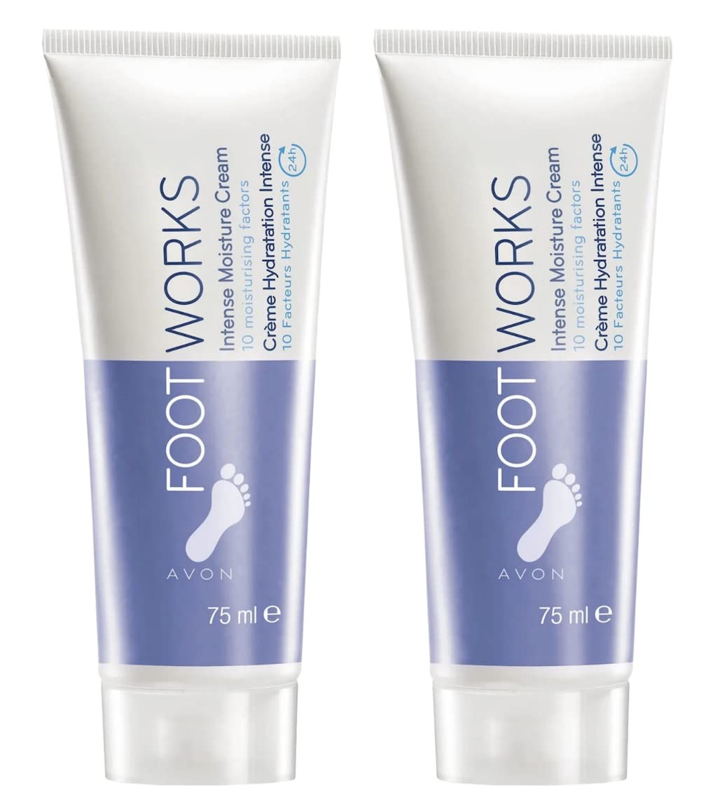 Crema Hidratante Avon Foot Works Deep 75 Ml, Lote De 2 - Venta Internacional. $597