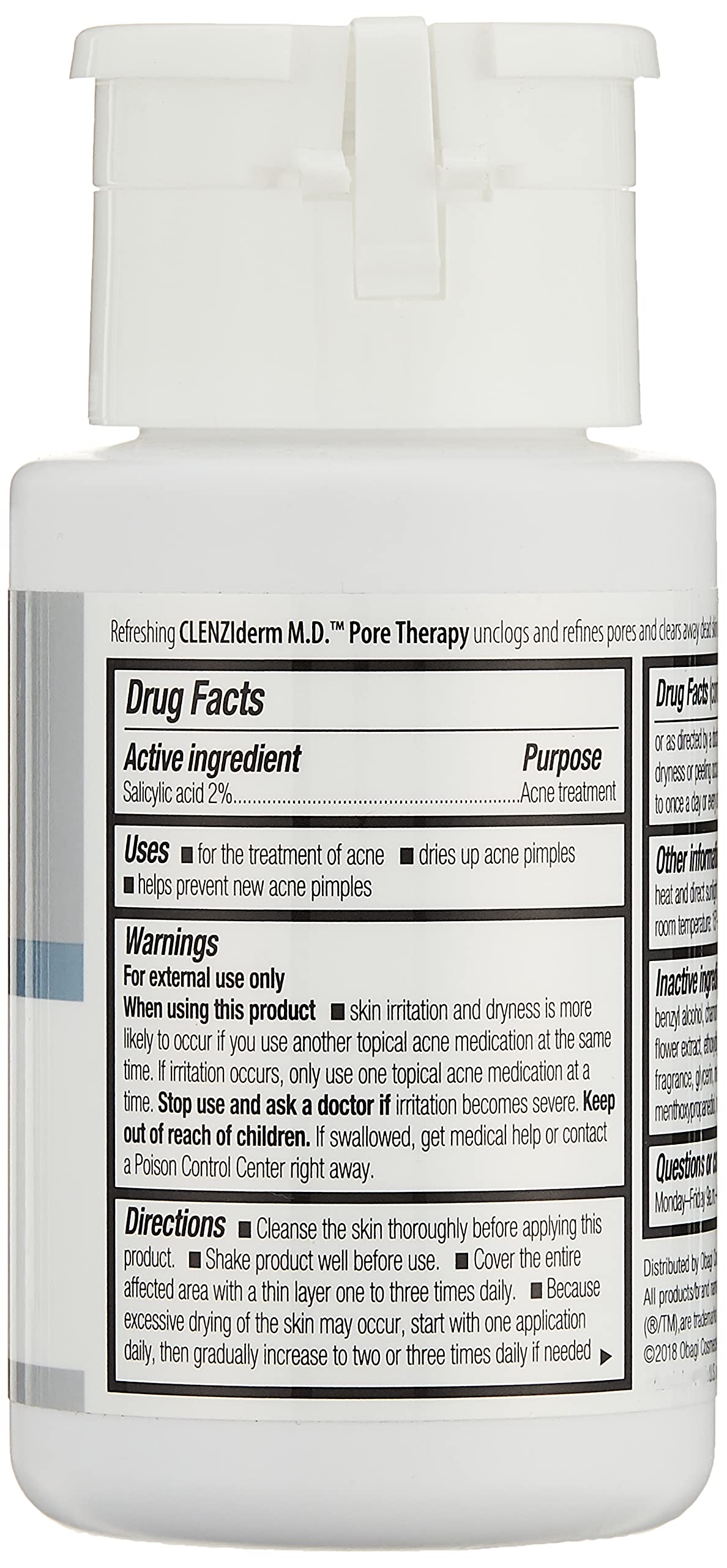 Foto 3 pulgar | Tratamiento De Poros Skincare Obagi Clenziderm M.d., 148 Ml - Venta Internacional.