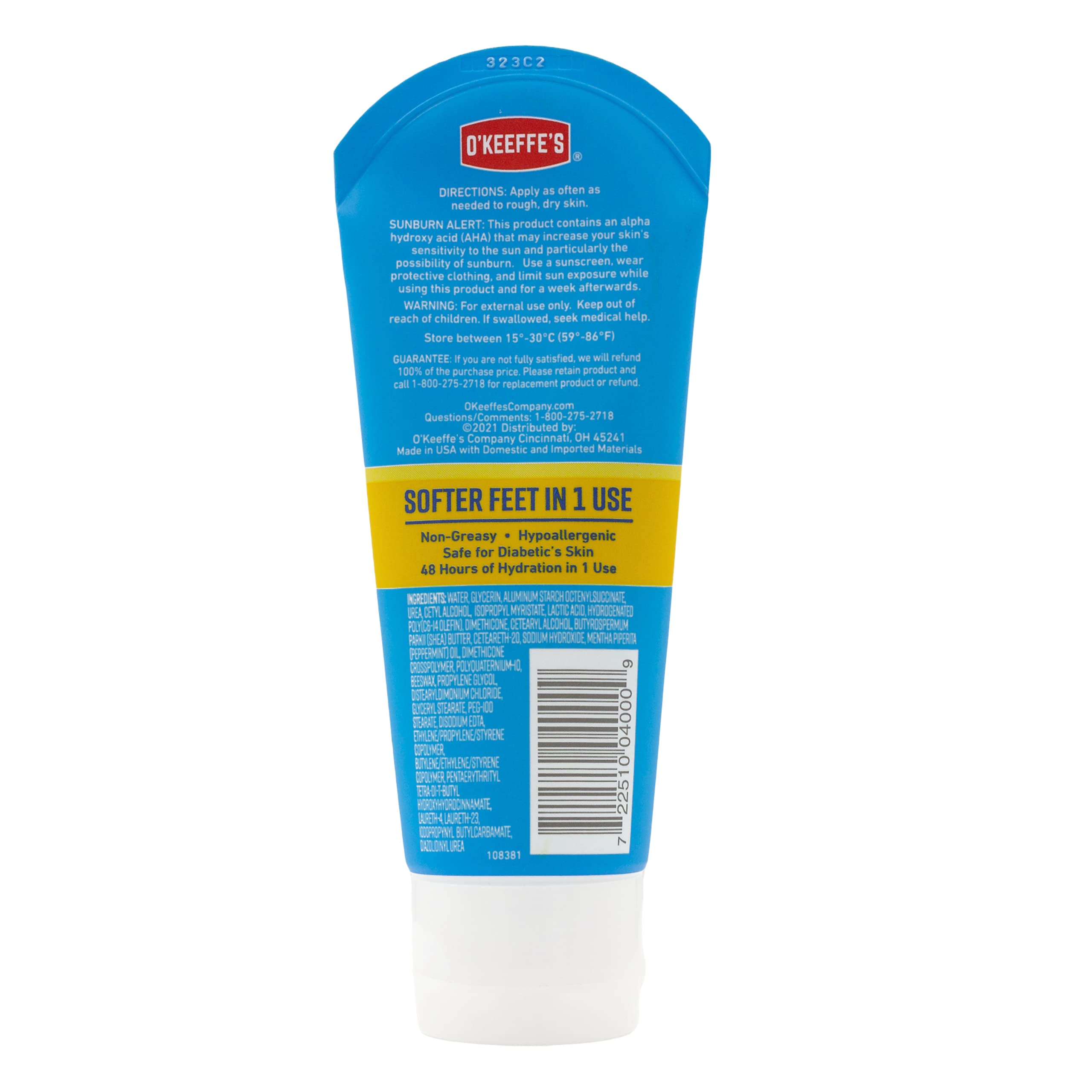 Foto 6 pulgar | Crema Exfoliante O'keeffe's For Healthy Feet de 85 g-Venta Internacional