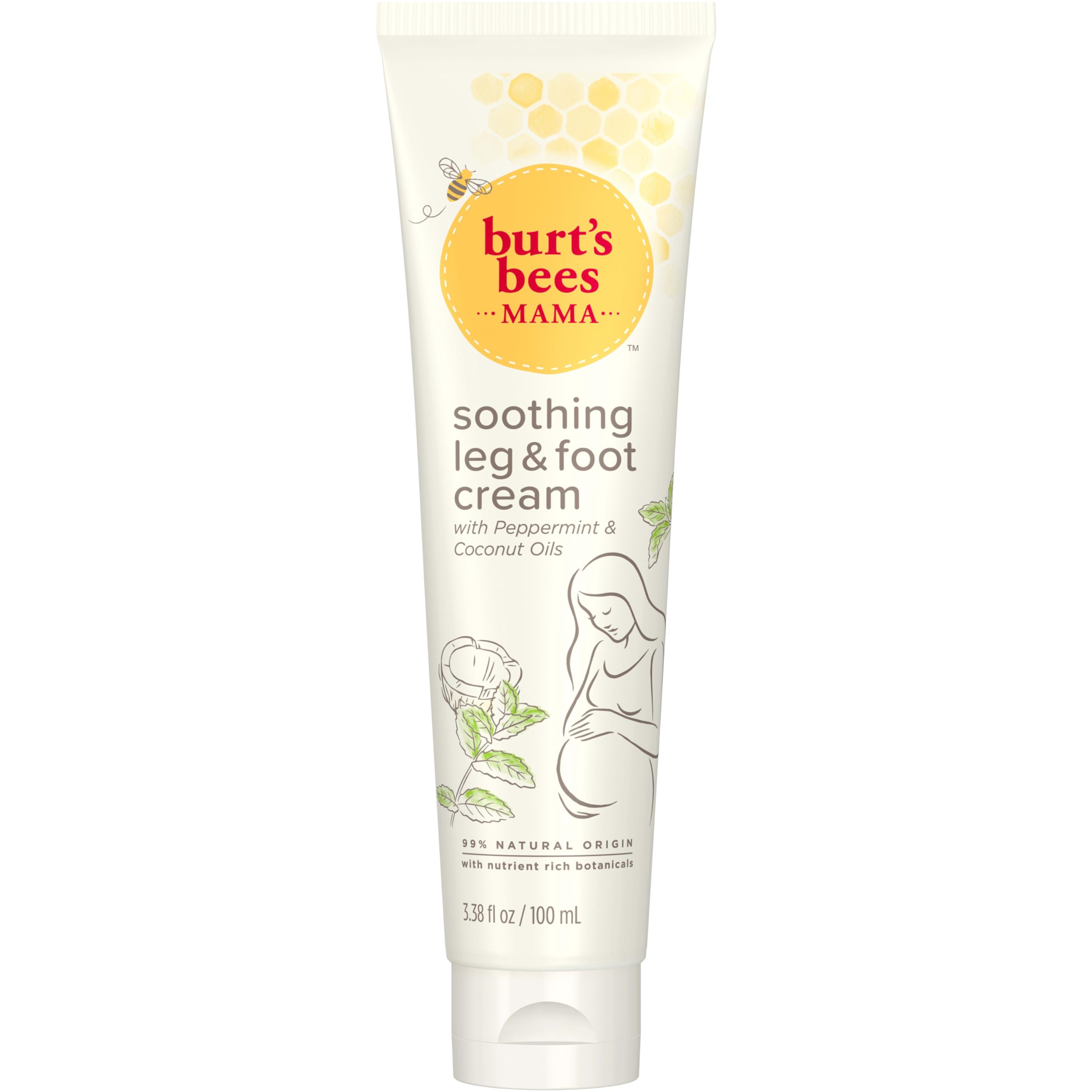 Foto 2 pulgar | Crema Burt's Bees Mama Bee Para Piernas Y Pies, 100 Ml - Venta Internacional.