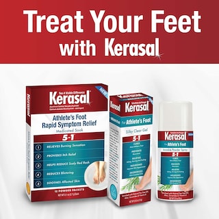 Foto 7 | Gel Para Pie De Atleta Kerasal 5 En 1, Transparente Y Sedoso, 12 Ml - Venta Internacional.