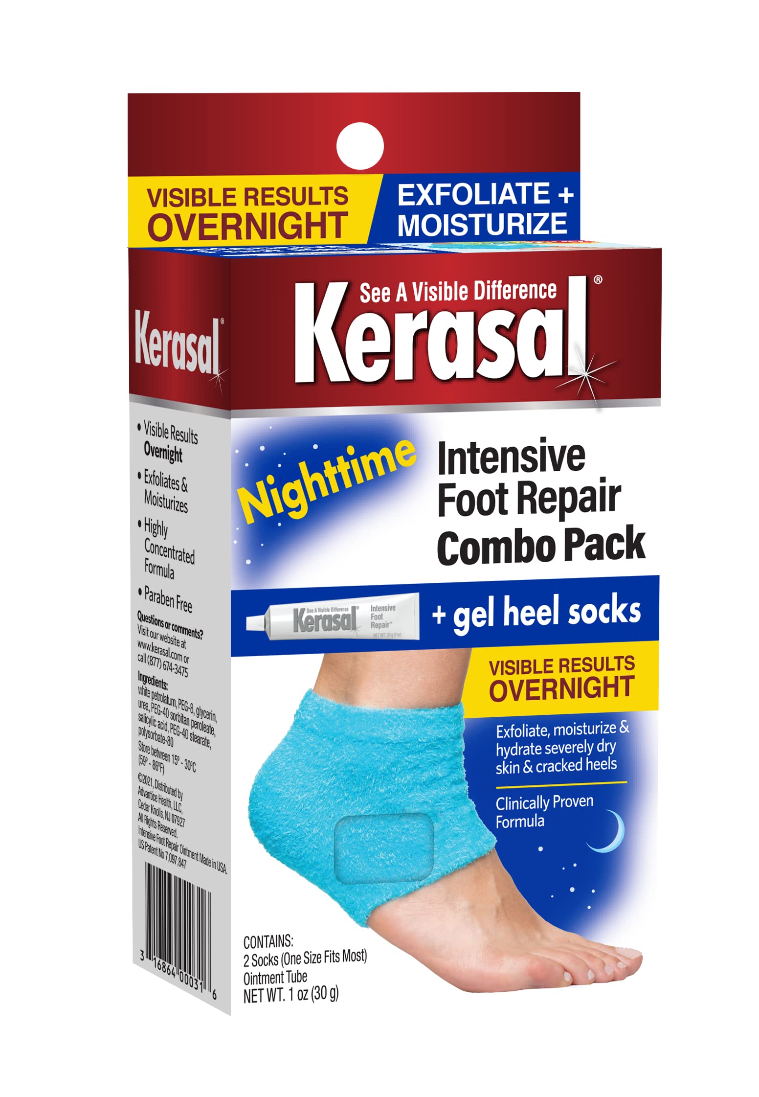 Foto 2 pulgar | Pomada Curativa Para La Piel Kerasal Intensive Foot Repair 30 Ml - Venta Internacional.