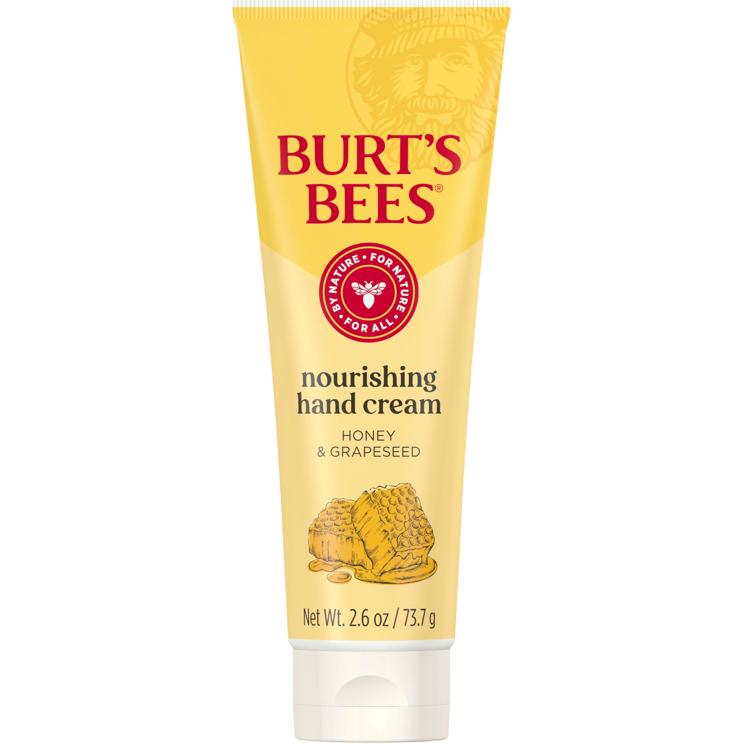 Foto 2 pulgar | Crema De Manos Burt's Bees, Aceite Nutritivo De Miel Y Semillas De Uva, 75 Ml - Venta Internacional.