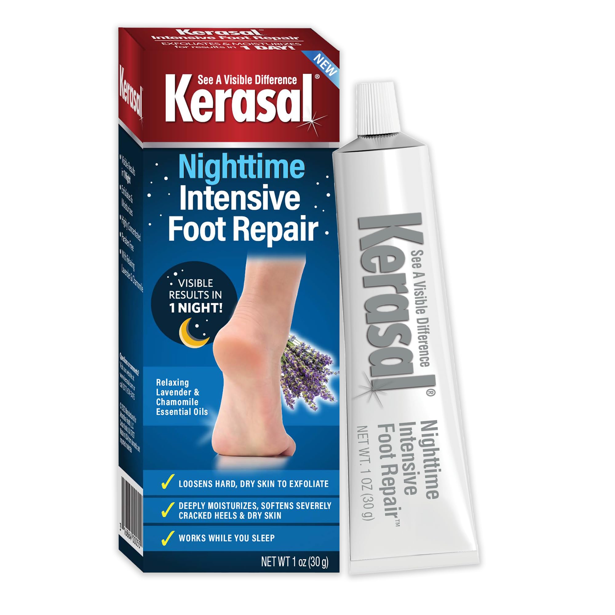 Foto 2 pulgar | Ungüento Kerasal Nighttime Intensive Foot Repair 30 Ml - Venta Internacional.