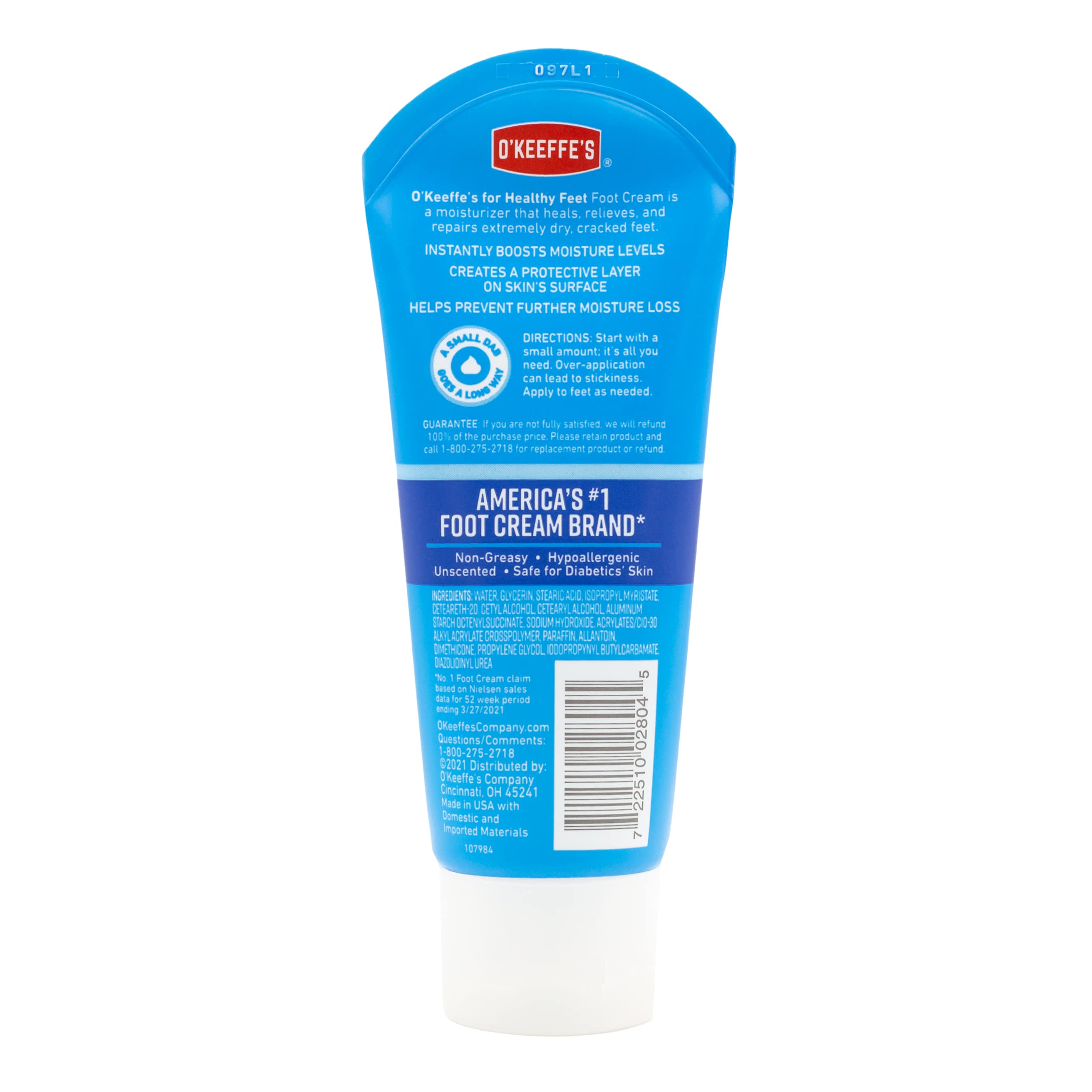 Foto 6 pulgar | Crema Para Pies O'keeffe's For Healthy Feet, Tubo De 90 Ml - Venta Internacional.