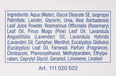 Foto 4 | Crema Gehwol Fusskraft Blue 75 ml con Lavanda Romero y Pino - Venta Internacional