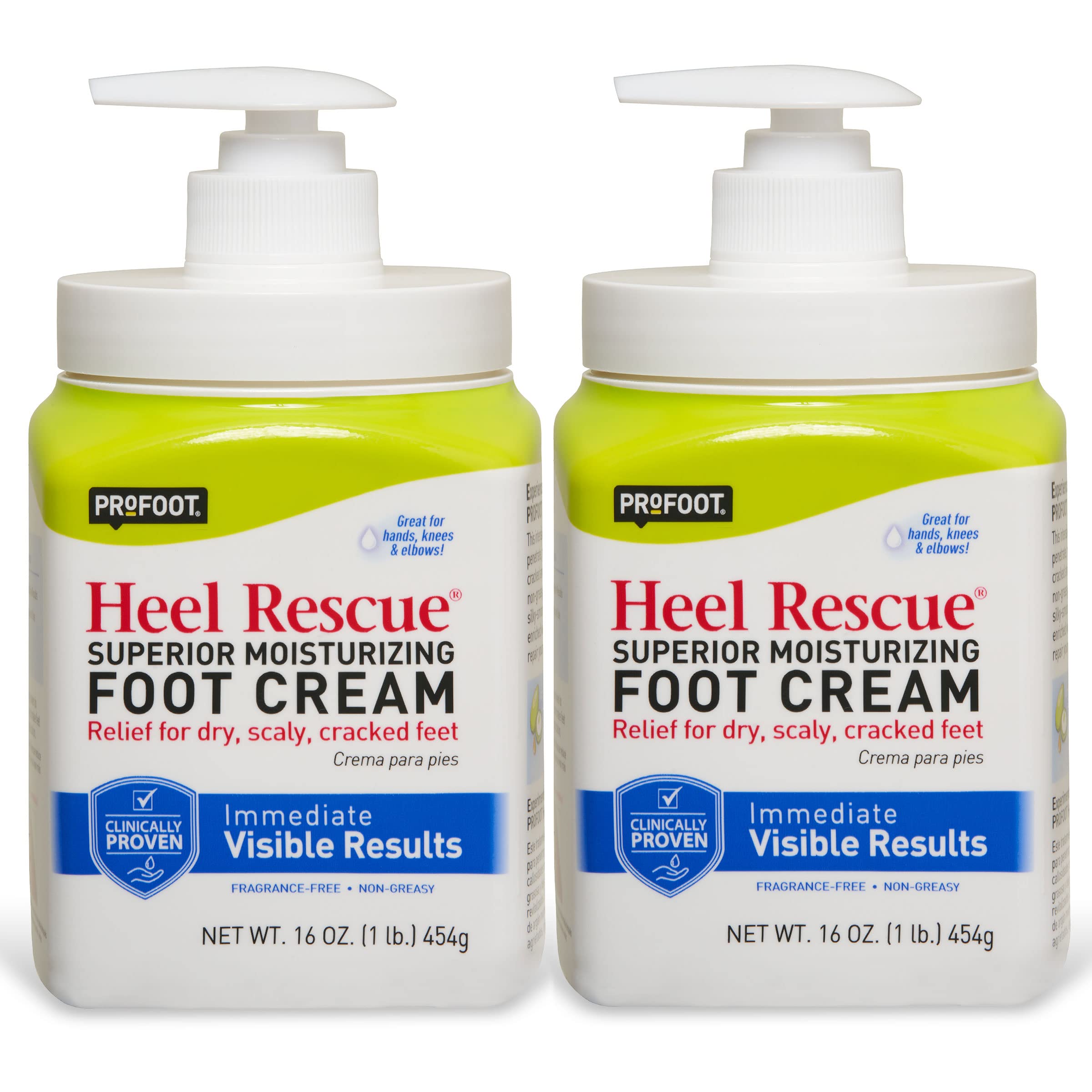 Foto 1 | Crema Para Pies Profoot Heel Rescue, 473 Ml, Paquete De 2 Unidades Para Piel Agrietada - Venta Internacional.
