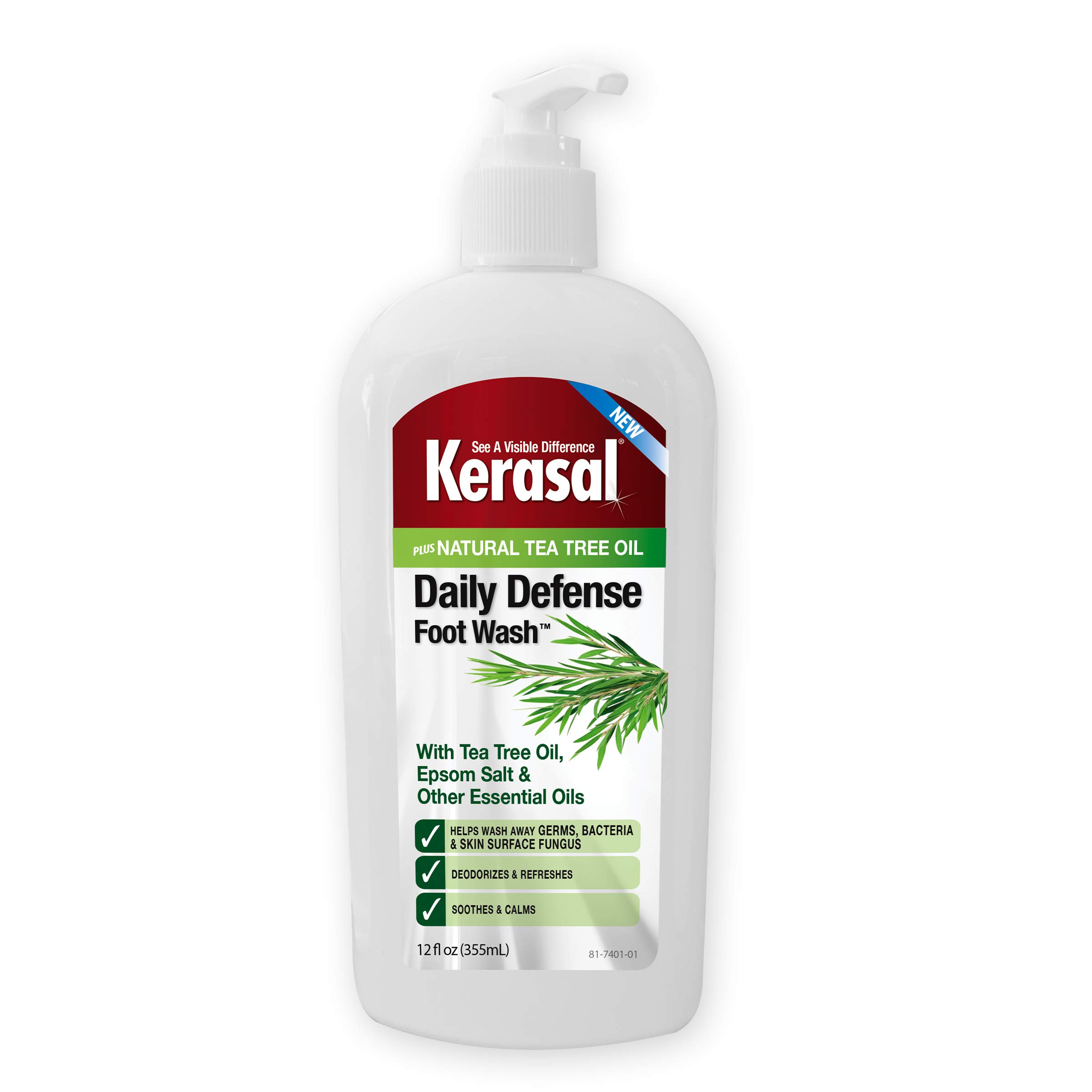 Foto 2 pulgar | Limpiador Diario Foot Wash Kerasal Daily Defense, 350 Ml - Venta Internacional.