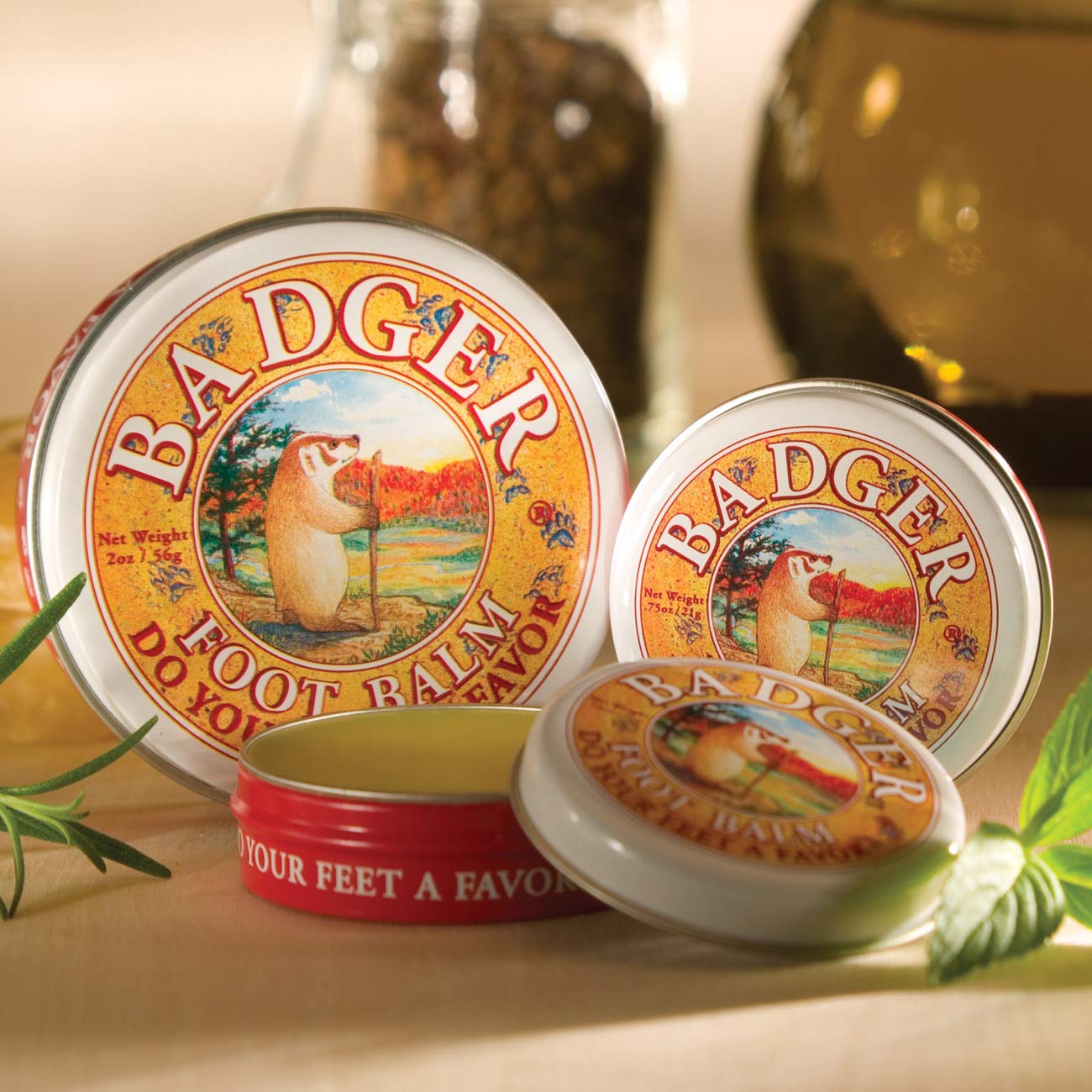 Foto 8 pulgar | Bálsamo para Pies Badger Orgánico Árbol de Té y Aceite de Oliva 60 ml - Venta Internacional