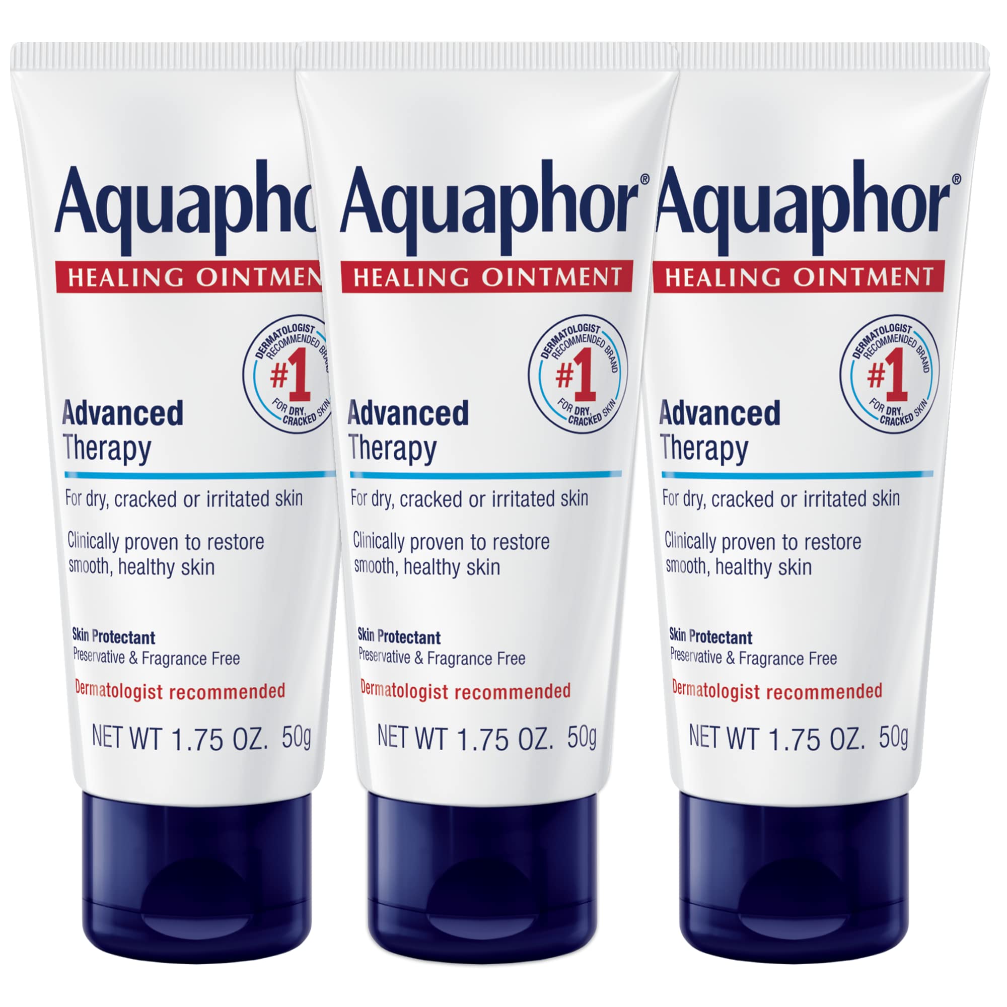 Pomada Curativa Protectora Para La Piel Aquaphor, 50 Ml (paquete De 3) - Venta Internacional.