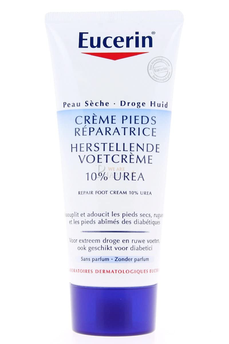 Foto 2 pulgar | Crema para Pies Eucerin Urearepair Plus 10% Urea 100 ml - Venta Internacional