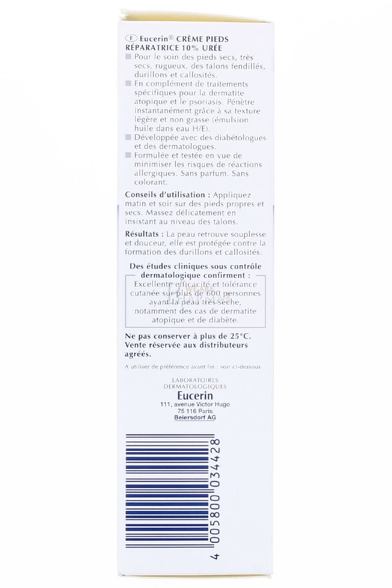 Foto 5 | Crema para Pies Eucerin Urearepair Plus 10% Urea 100 ml - Venta Internacional