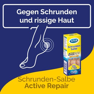 Foto 2 | Crema para Talones Agrietados Scholl Reconstitutive Active Repair K+ 60 ml - Venta Internacional