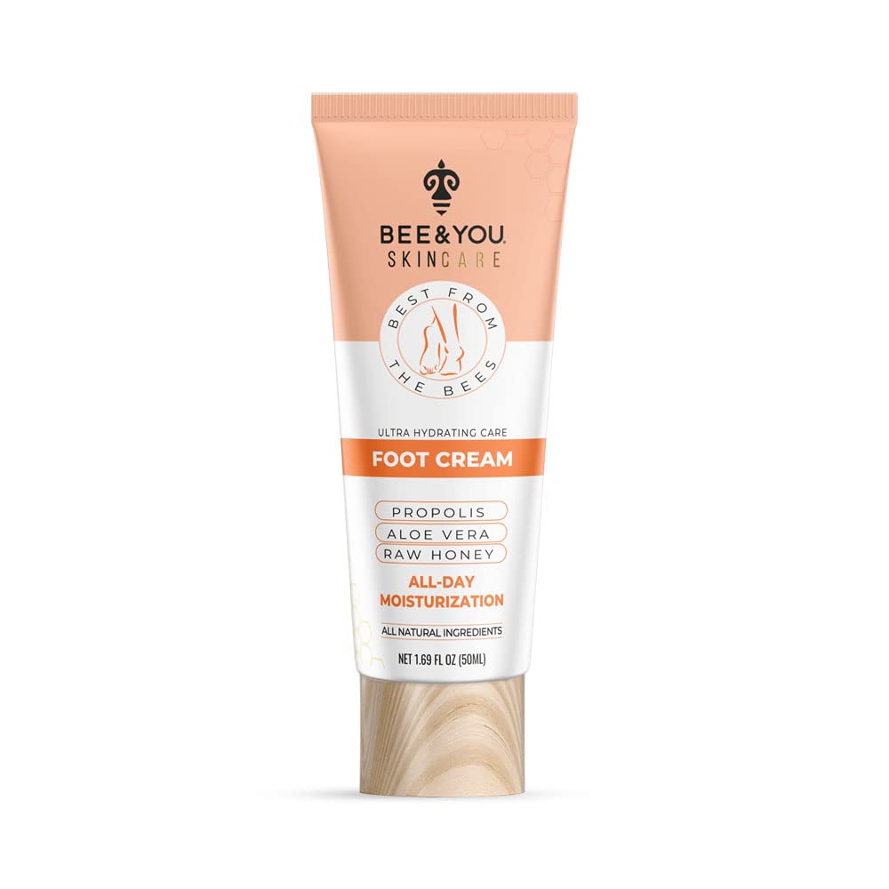 Foto 2 pulgar | Crema Hidratante Para Pies Bee & You Para Pies Secos Y Agrietados, 50 Ml - Venta Internacional.