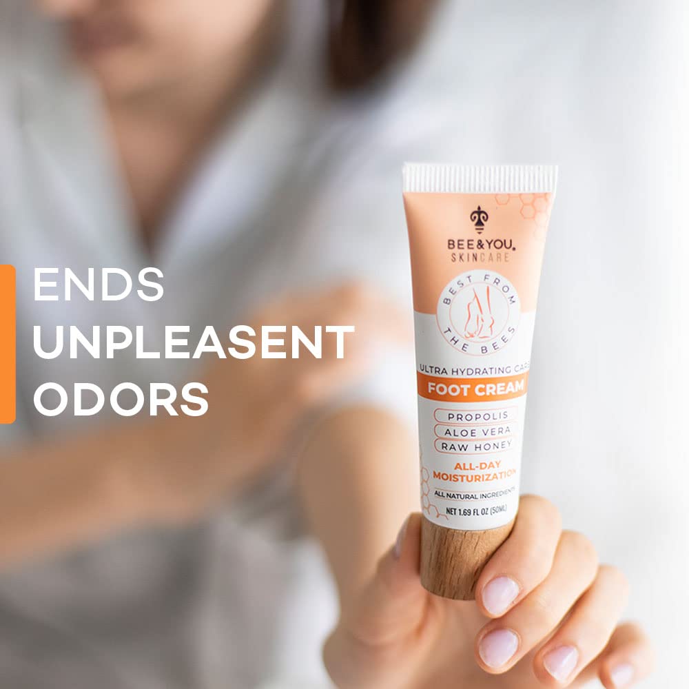 Foto 2 | Crema Hidratante Para Pies Bee & You Para Pies Secos Y Agrietados, 50 Ml - Venta Internacional.
