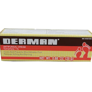 Foto 1 | Crema Antimicótica Derman 26 Ml Para El Tratamiento Del Pie De Atleta - Venta Internacional.