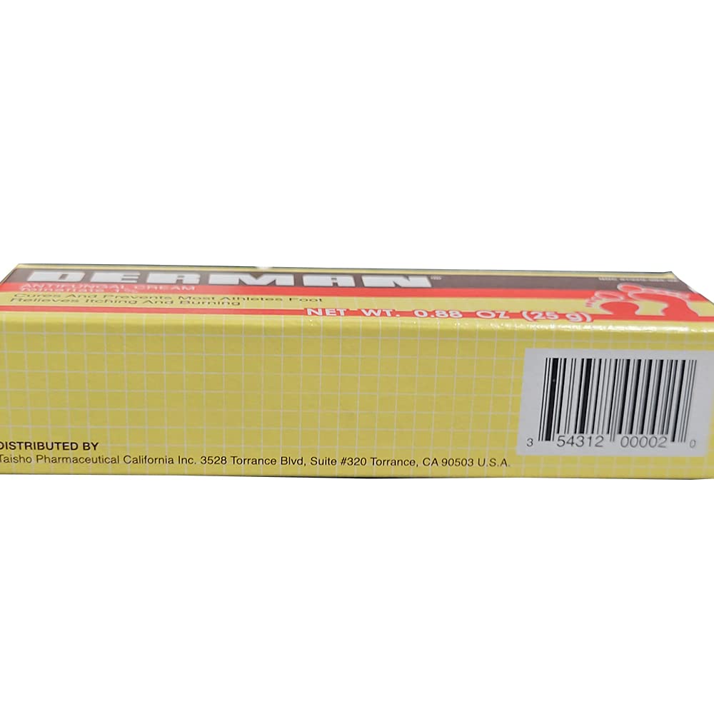Foto 3 pulgar | Crema Antimicótica Derman 26 Ml Para El Tratamiento Del Pie De Atleta - Venta Internacional.