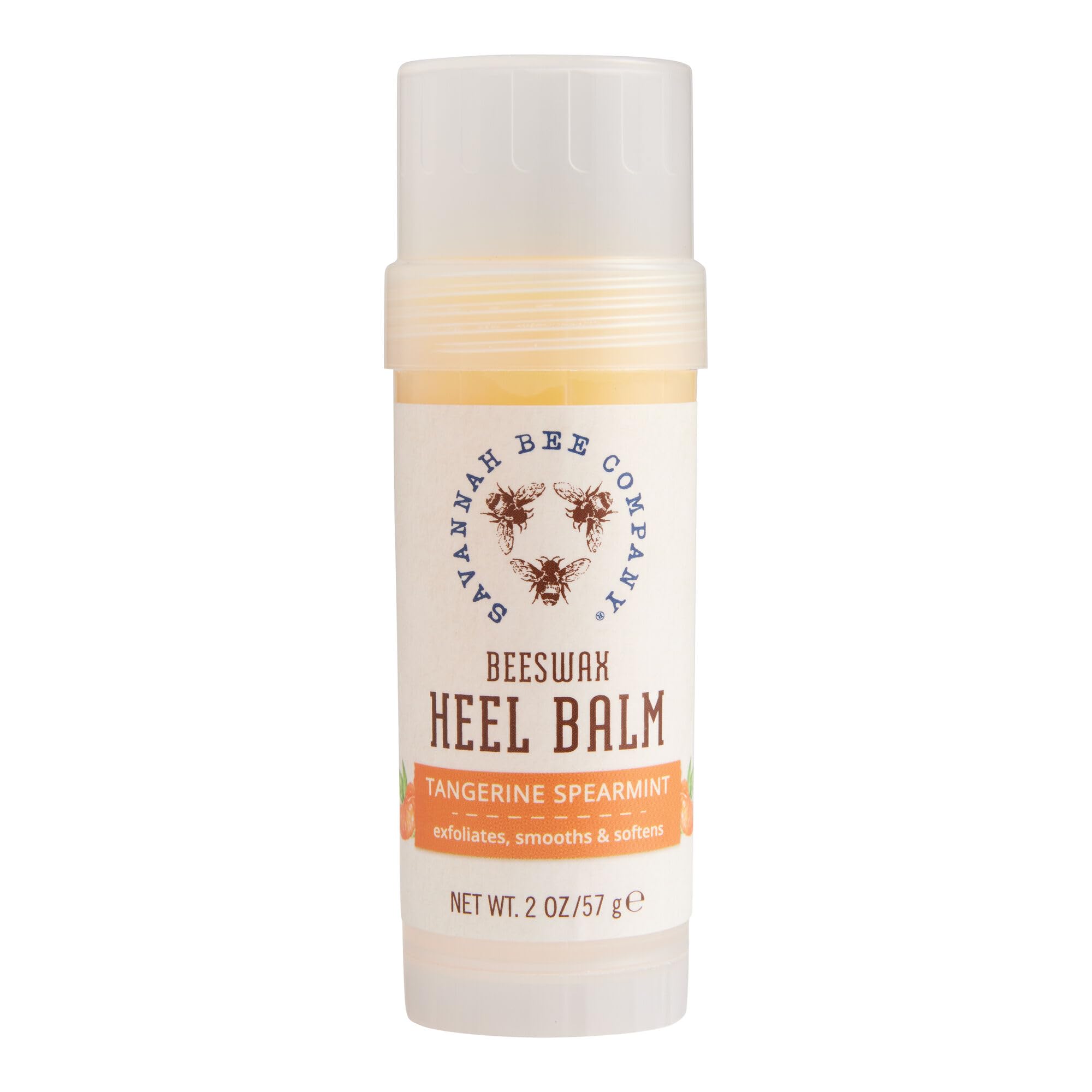 Foto 1 | Bálsamo Para Talones Savannah Bee Tangerine Spearmint Con Cera De Abejas - Venta Internacional.