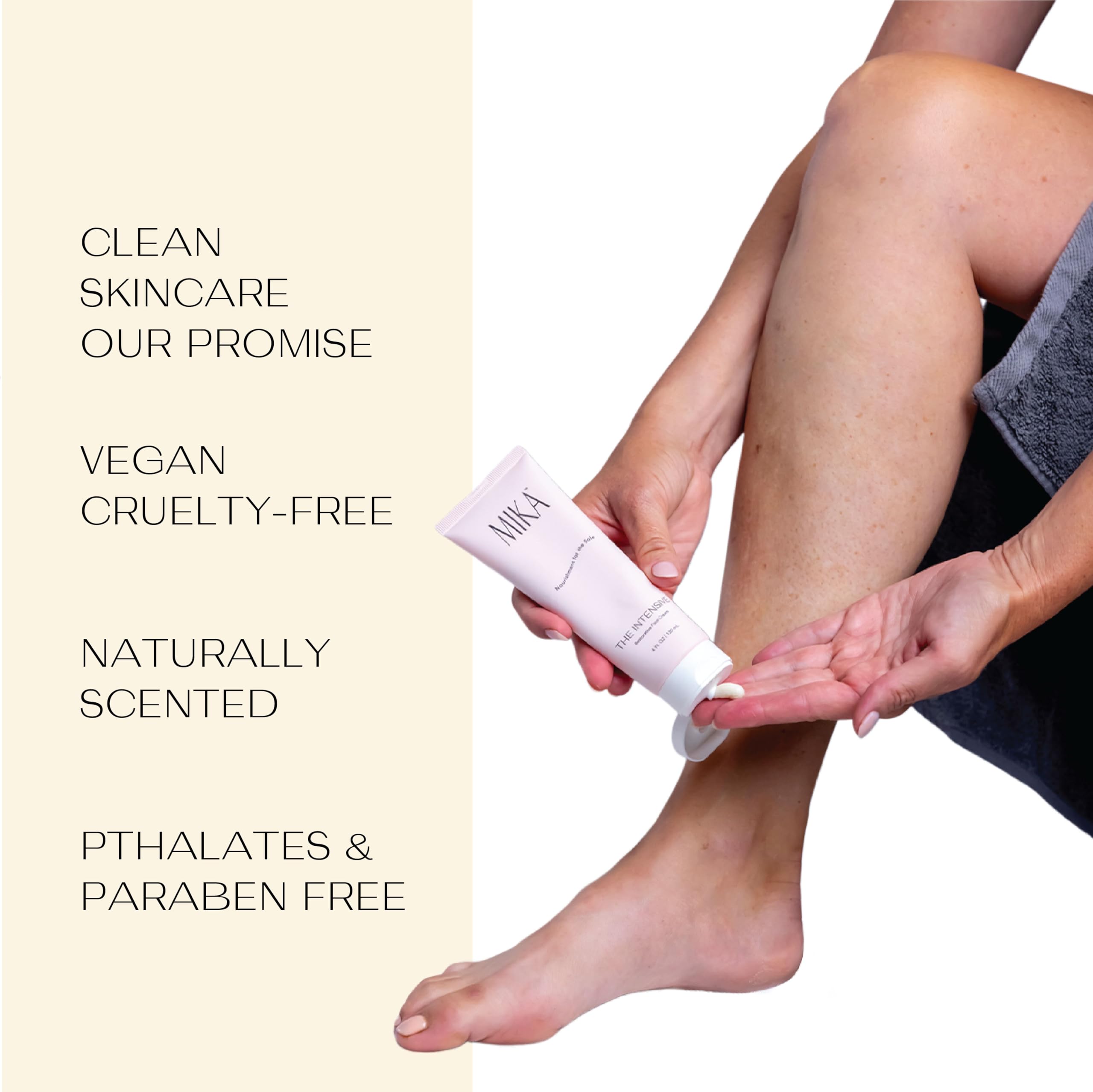 Foto 5 pulgar | Crema para Pies Mika Vie Para Talones Secos y Agrietados con Urea y Vitamina E 120 ml - Venta Internacional