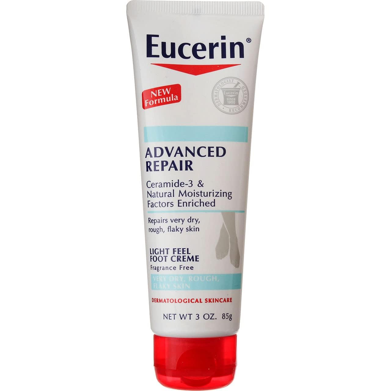 Foto 2 pulgar | Crema Para Pies Eucerin Advanced Repair Light Feel, 90 Ml (paquete De 4) - Venta Internacional.