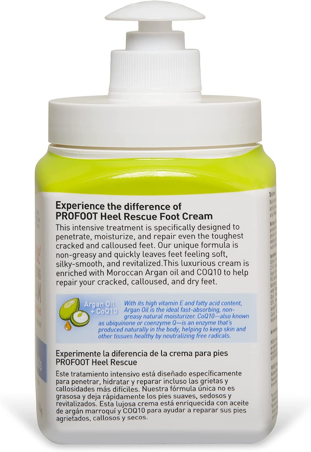 Foto 3 pulgar | Crema Para Pies Profoot Heel Rescue Superior Hidratante 480ml - Venta Internacional.
