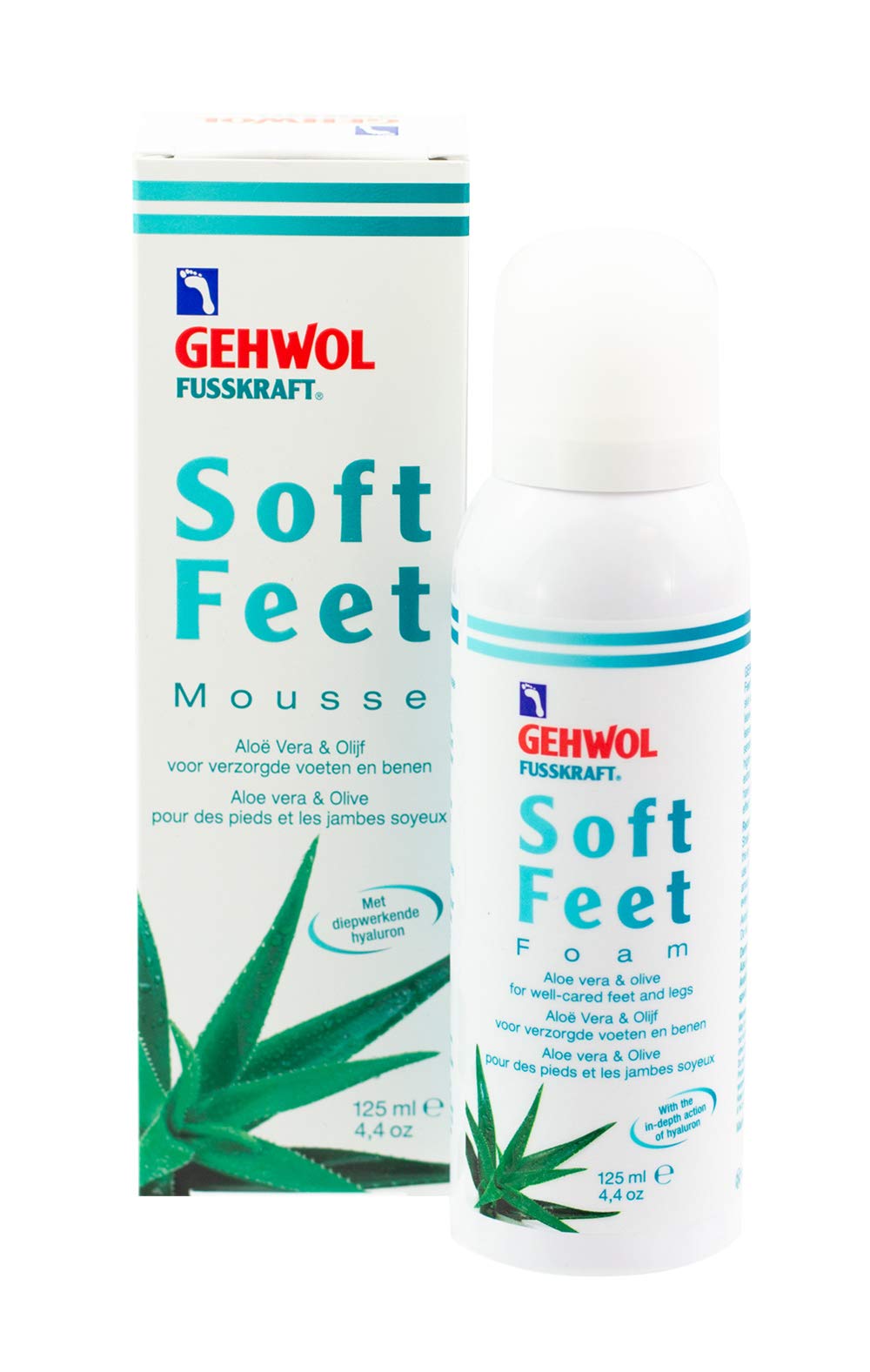 Espuma Para Pies Gehwol Soft Feet Con Aloe Vera Y Oliva 130 Ml - Venta Internacional.