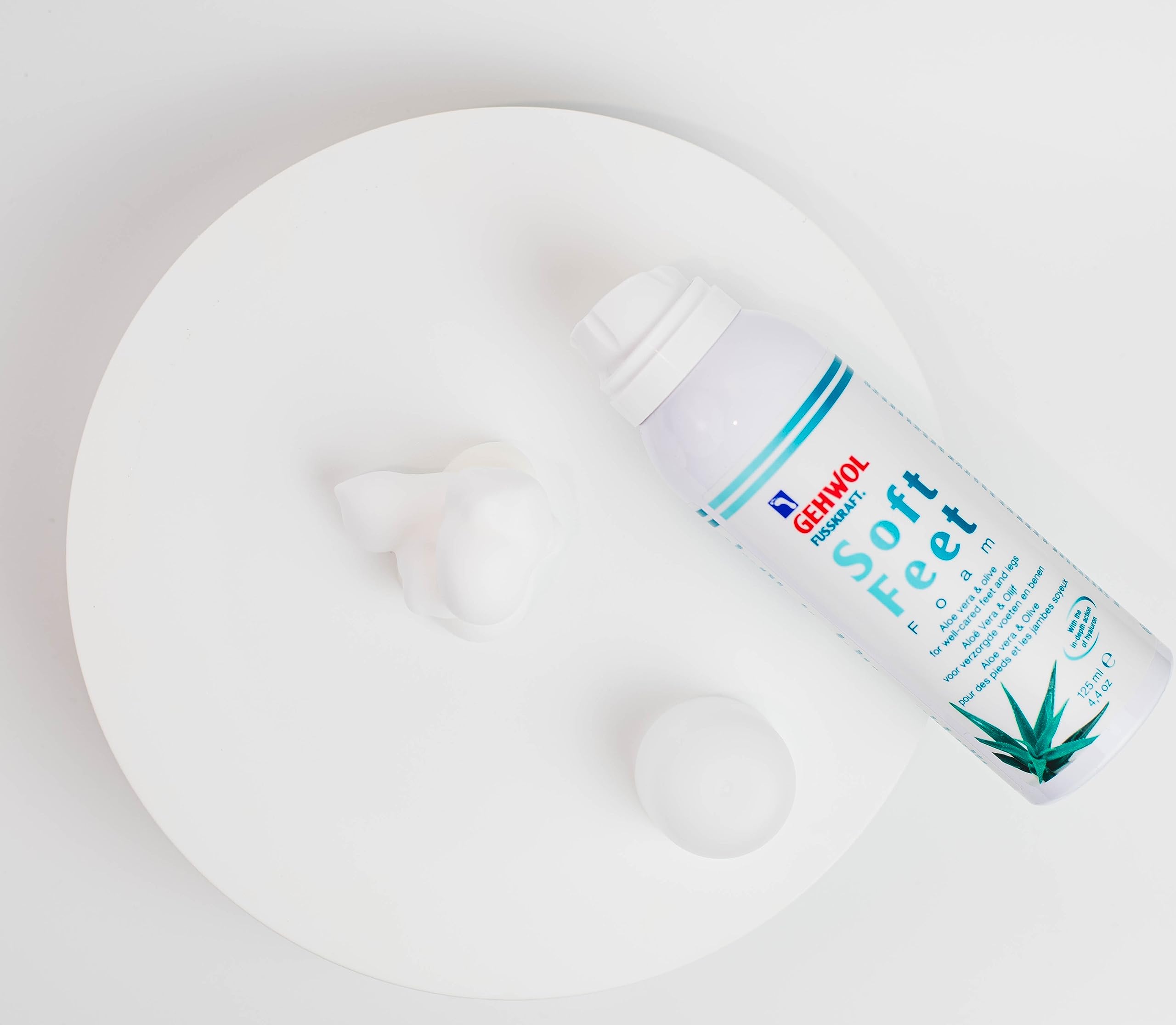Foto 3 pulgar | Espuma Para Pies Gehwol Soft Feet Con Aloe Vera Y Oliva 130 Ml - Venta Internacional.